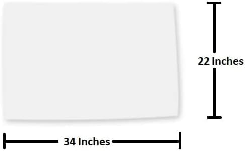 400 Sheets Frymaster 8030289 Replacement Fryer Filter Paper Sheets   34'' X 22''