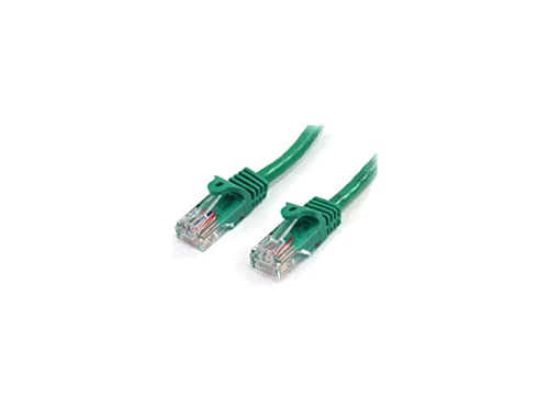 Cat5E Patch Cable With Snagless Rj45 Connectors   3 Ft, Green