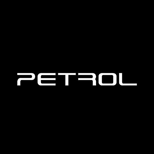Petrol Sticker For Car Fuel Tank, Branded Self Adhesive Vinyl Sticker(12Cm X 2Cm) White