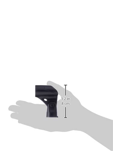 Shure A25D Microphone Clip - Stand Adapter For Handheld Mics With 3/4 (25-30Mm) Barrel Diameter, Pga48, Pga57, Pga58, Pga81, Sm4
