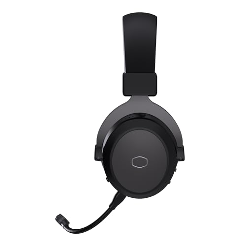Ch351 Wireless Gaming & Mobile Over-Ear Headset - 3D Surround Sound, Lightweight, 2.4Ghz | Bluetooth, Built-In Sidetone, 50Mm Dr