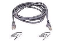 Belkinponents 7Ft Cat6 Snagless Patch Cable Utp Gray Pvc Jacket 23Awg 50 Micron Gold Plat