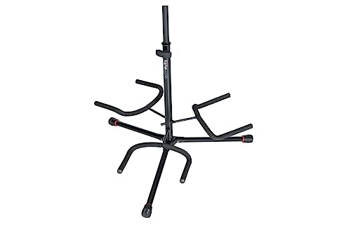 Gator Frameworks Adjustable Triple Guitar Stand, Holds (3) Electric Or Acoustic Guitars (Gfw Gtr 3000)