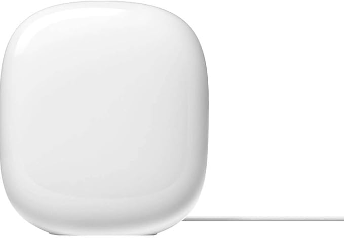 Google Nest Wifi Pro 6E Ga03030 Us Fast Speed And Whole Home Coverage Mesh Router  Color Snow