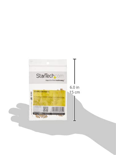 Startech.Com Metal Jackscrew Standoffs #6 32   Jackscrew Standoff   0.2 In (Pack Of 50)   Screwnutm
