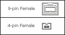 Bizlander Firewire High Speed Premium Dv To Firewire Cable 800 1394B 800 400 Ieee 9 Pin Male To 4 Pin Male Cable 6Ft For Mac Pro, Macbook Pro, Mac Mini, Imac Pc,Digital Cameras, Slr