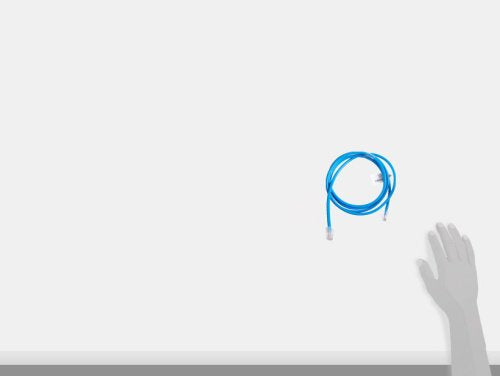 Digi International 76000631 6 Feet Rj 45 To Rj 45 Network Cable, Red