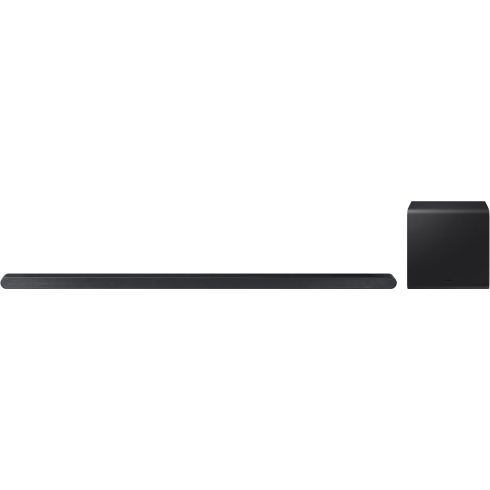 Samsung Hw S800D Ultra Slim 3.1.2Ch Wireless Dolby Atmos Soundbar With Q Symphony (2024) Bundle With Swa 9500S Wireless Rear Spe