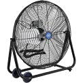 Global Industrial Portable Tilt Floor Fan, 24'', Direct Drive