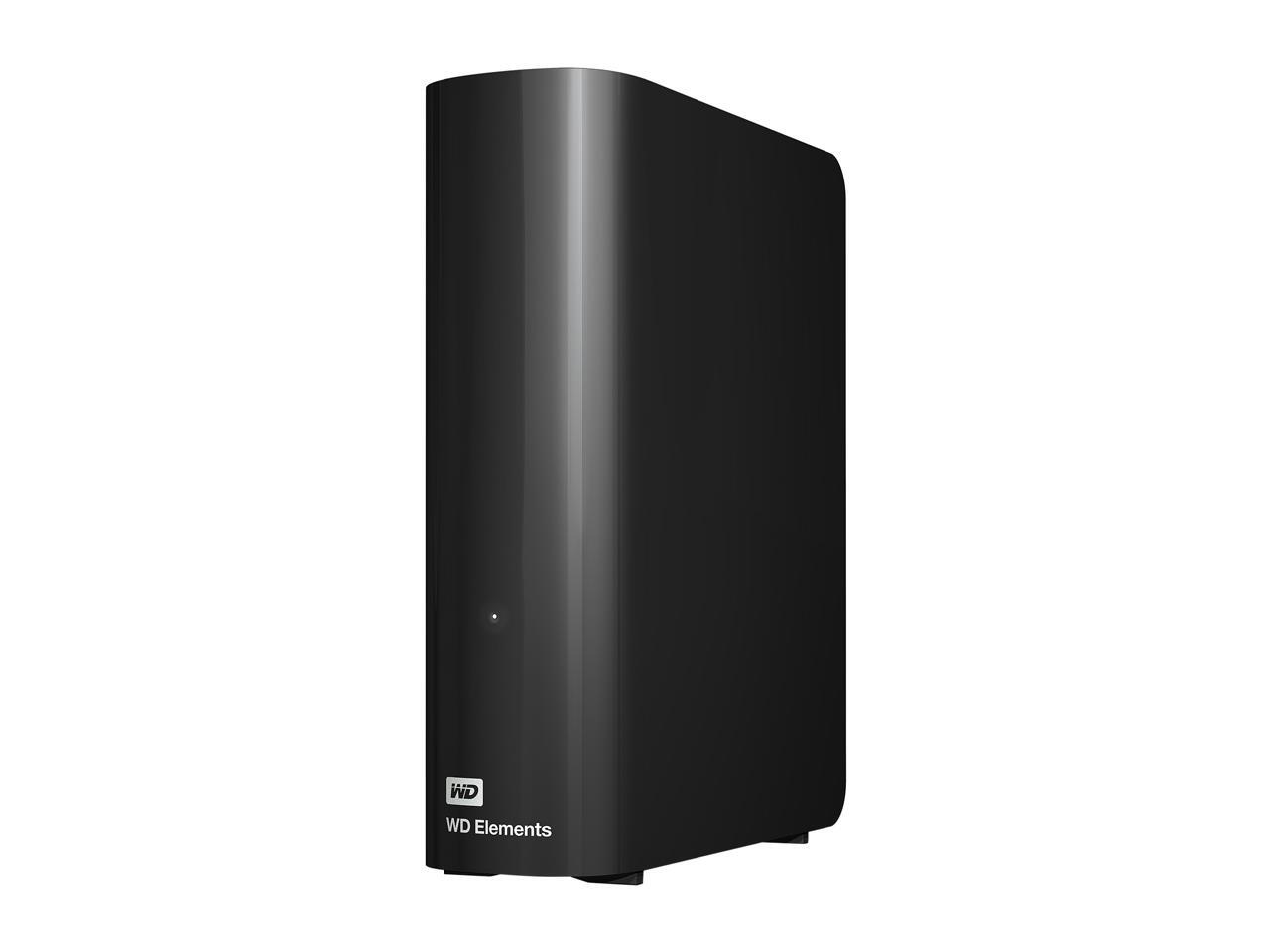 Western Digital Elements Desktop External Hard Drive USB 3.0 20TB Black