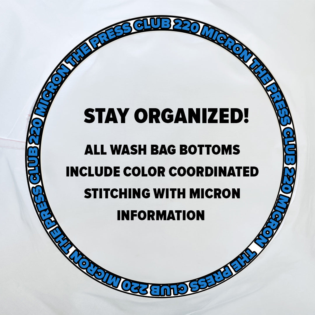 5 GALLON ALL MESH BUBBLE WASH BAGS 8-PACK