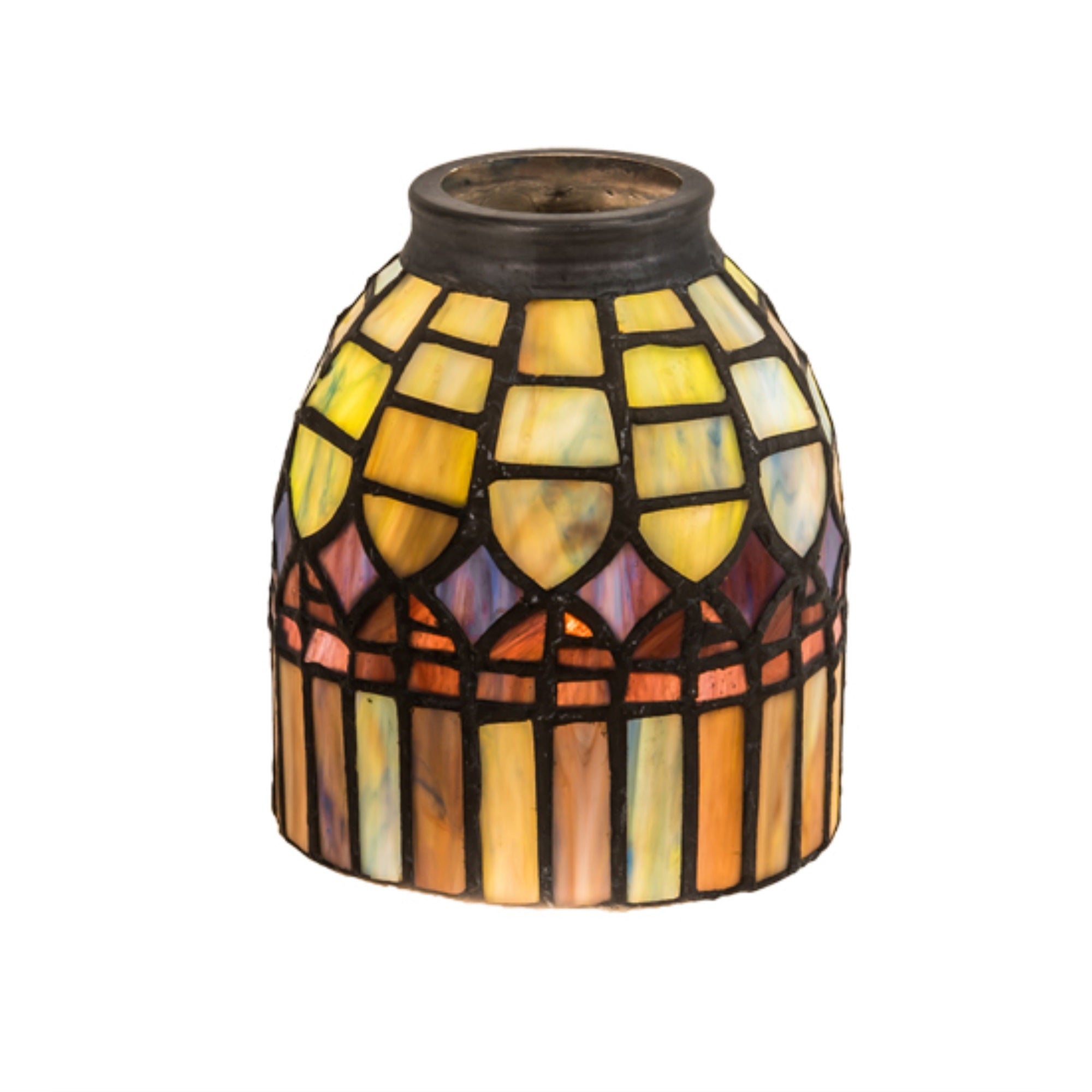 4''W Tiffany Candice Fan Light Shade