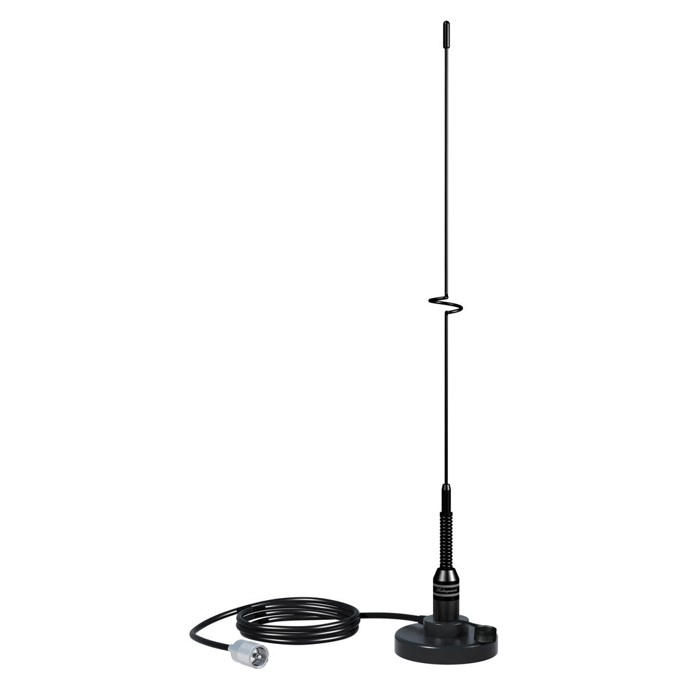 Shakespeare Vhf 19'' 5218 Black Ss Whip Antenna - Magnetic Mount,WBEEAA001342136