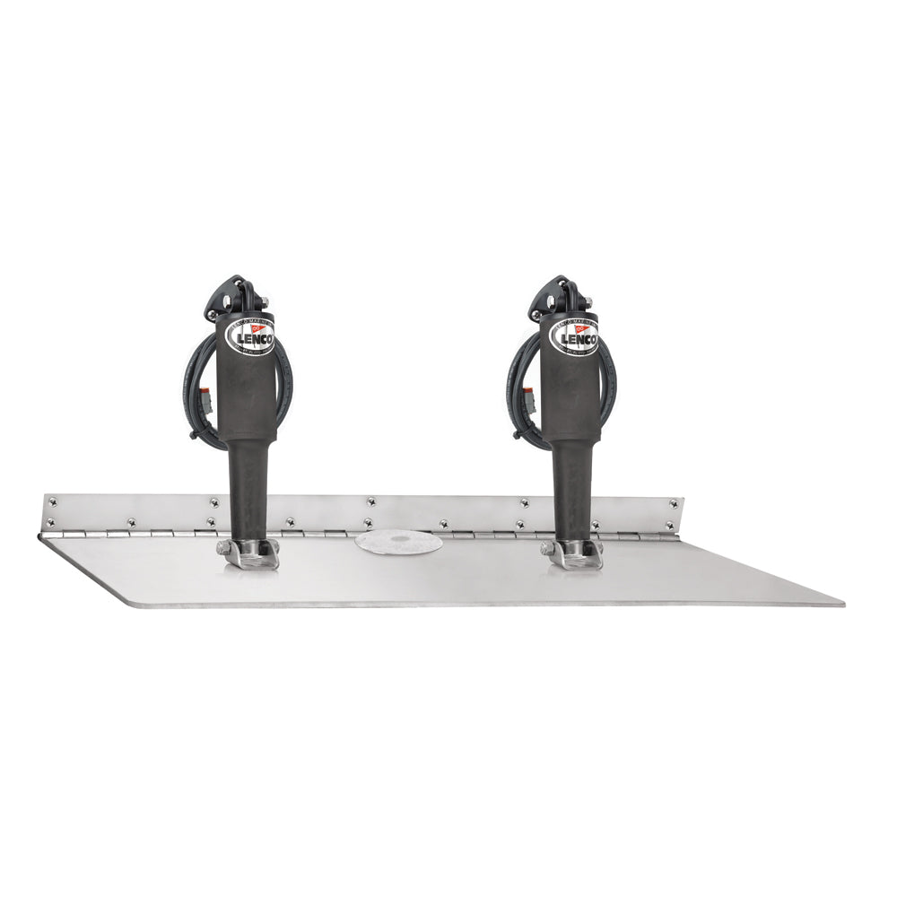 Lenco 16'' X 36'' Dual Actuator Super Strong Trim Tab Kit W/O Switch Kit 12V,WBAUVA001342174