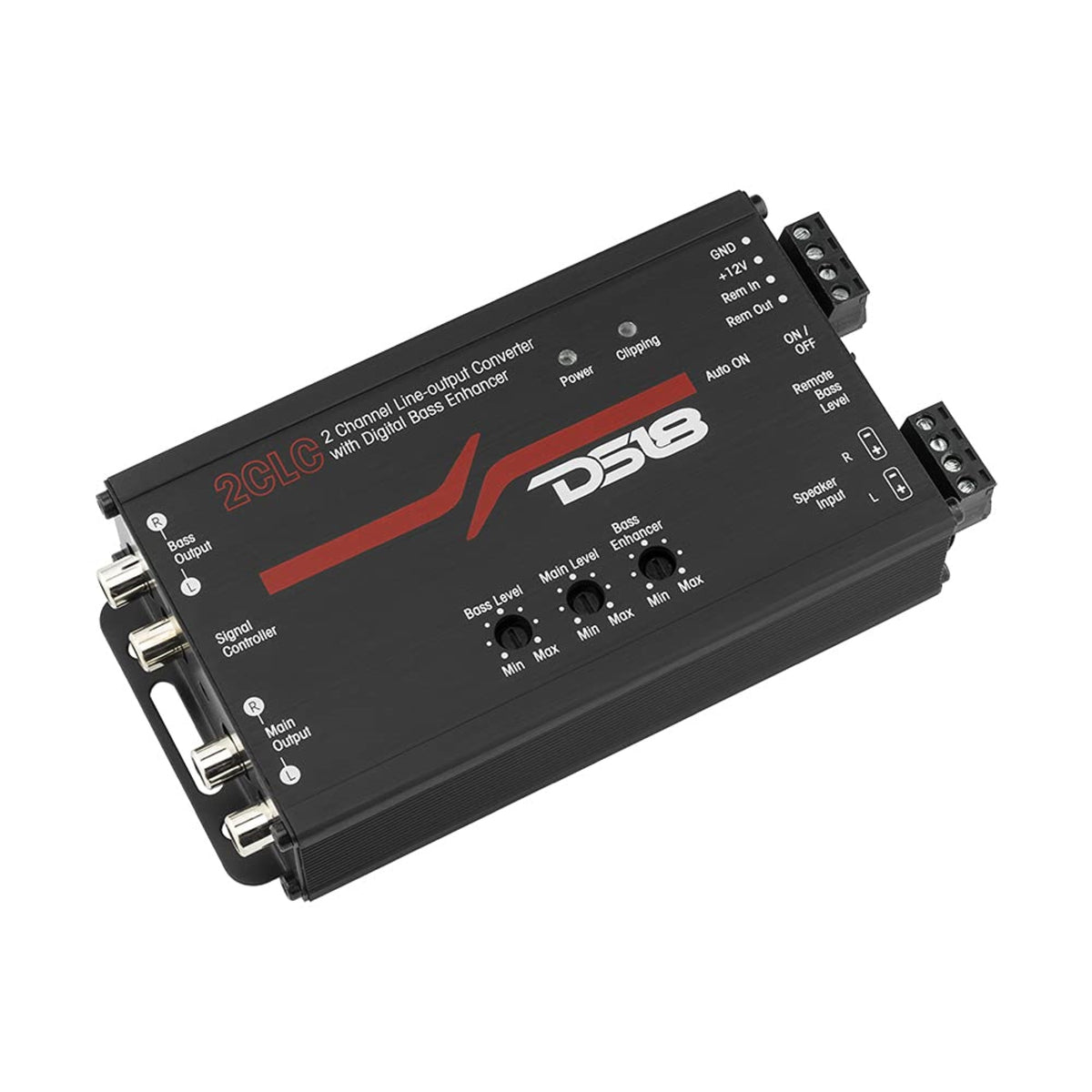 2 Channel Line Output Converter With Digital Bass Enhancer