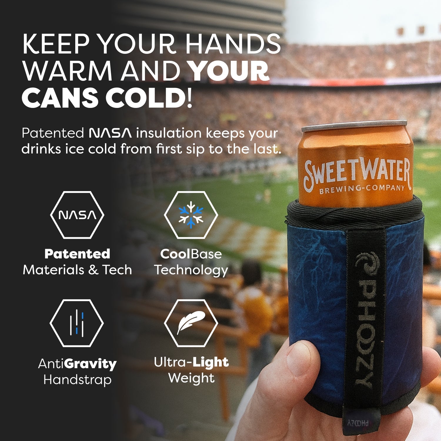 Drink Capsule - Keeps Drinks Cold 10X Longer