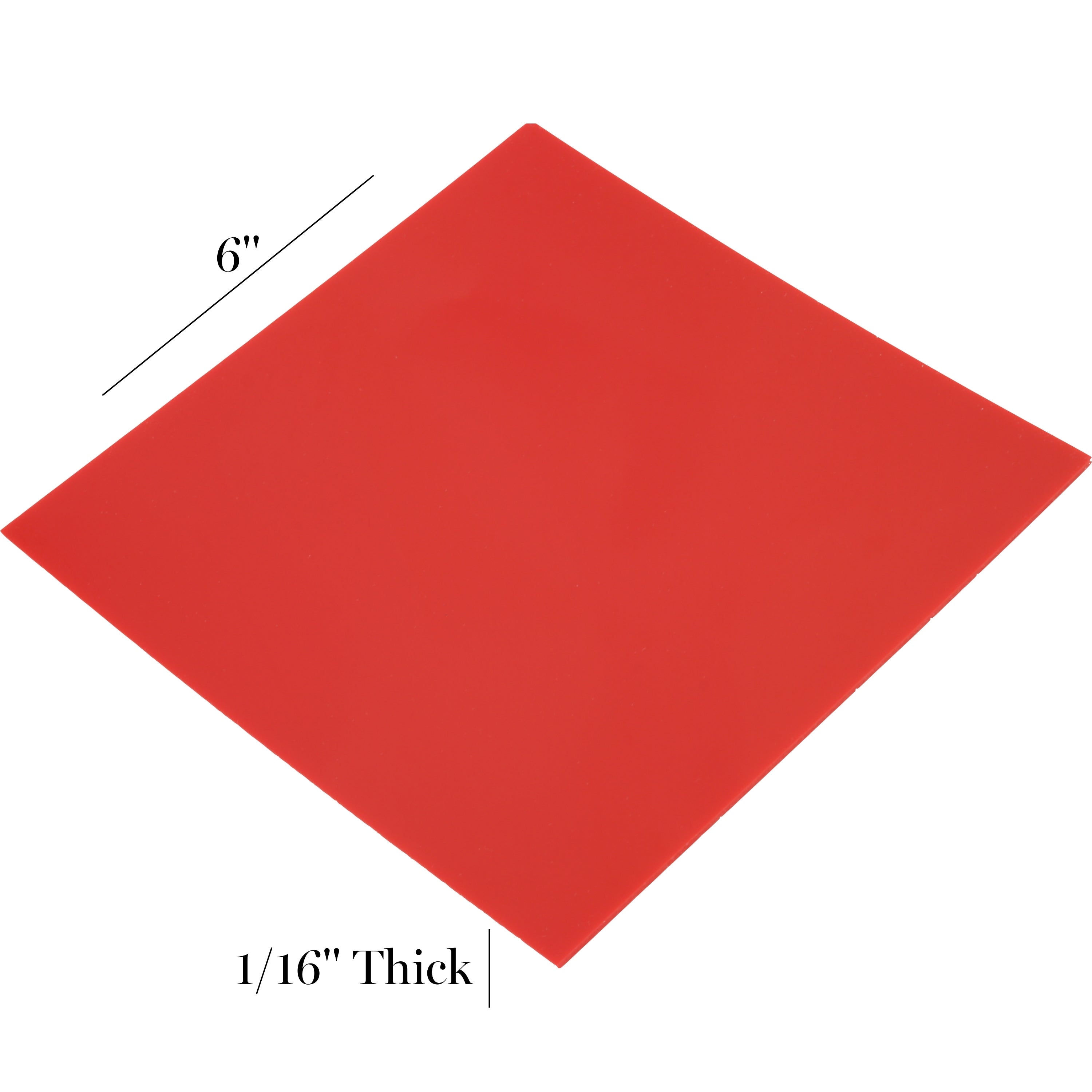 Red Precision Urethane Cutting Pad