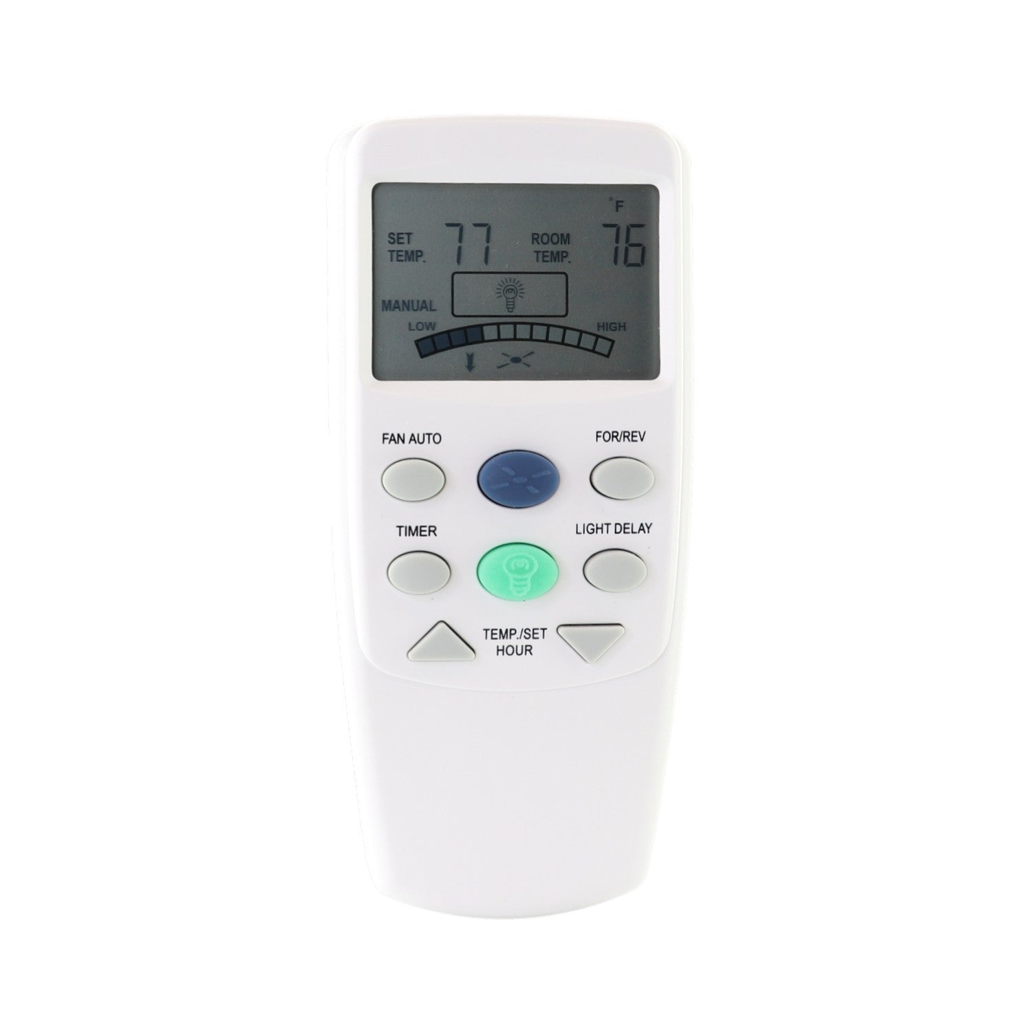 Anderic Substitute for Hampton Bay FAN25T Thermostatic Ceiling Fan Remote Control [FAN9TR]