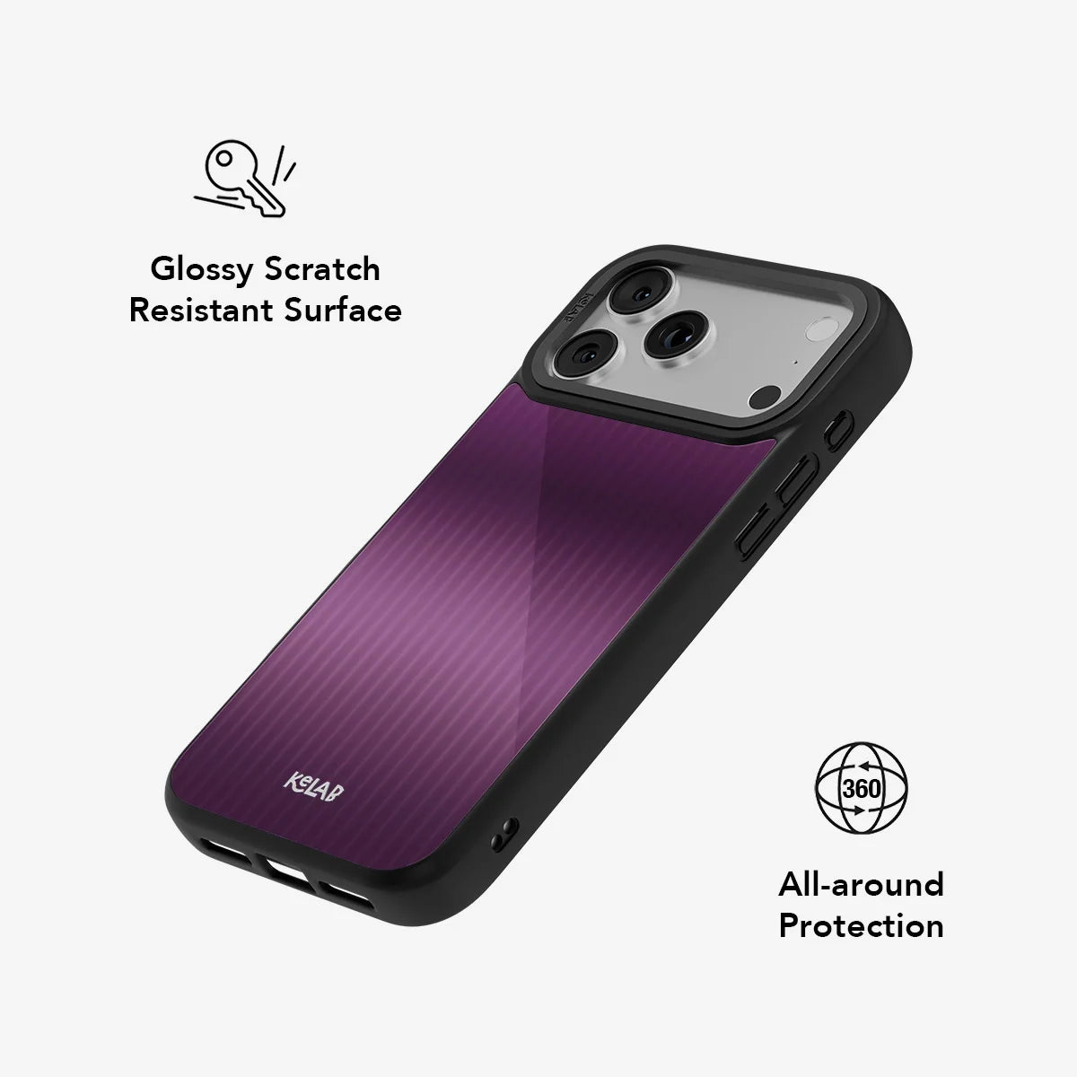 Violet Reverie | Tinted Veil Series Purple Phone Case