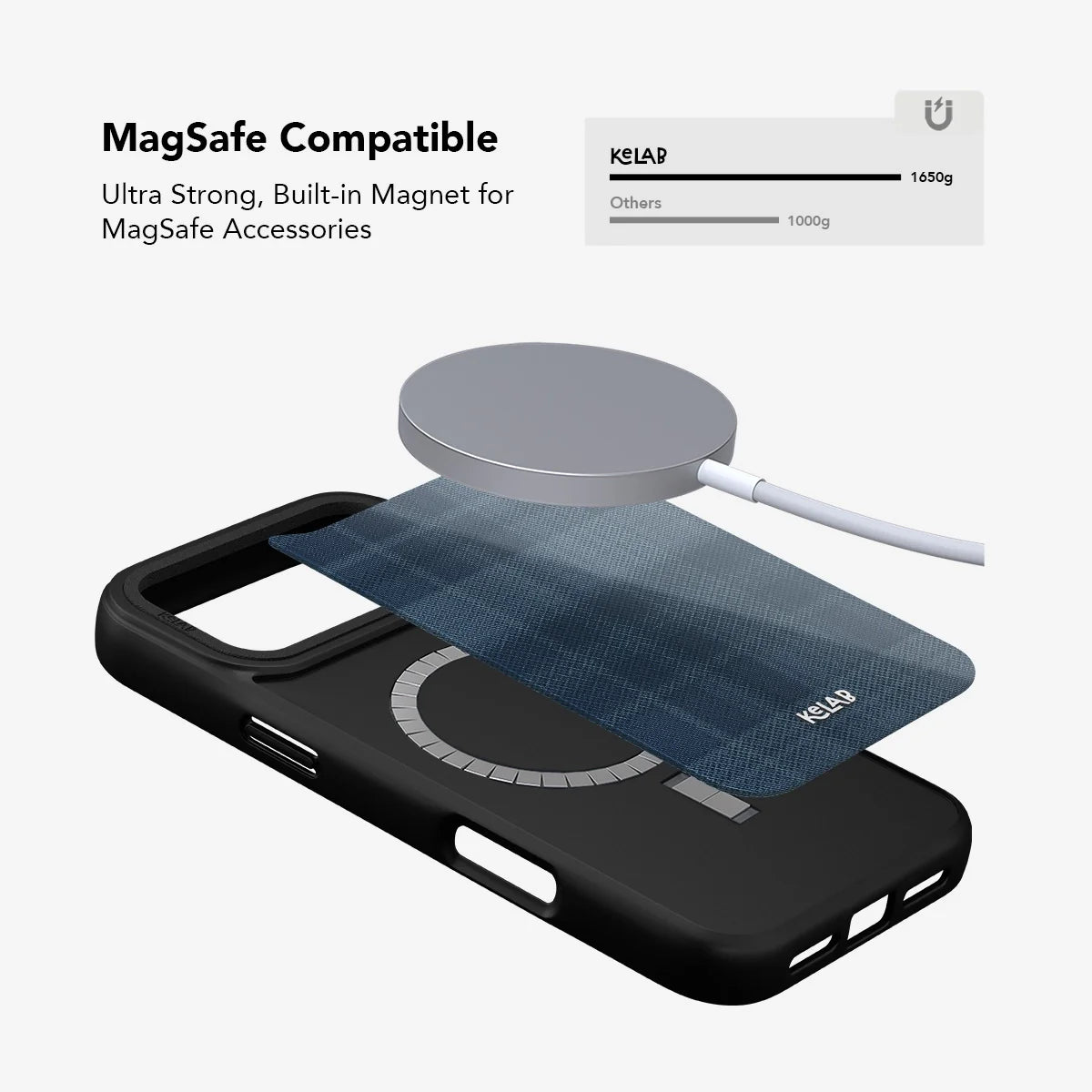 Denim | Blue Flannel Minimalist Phone Case