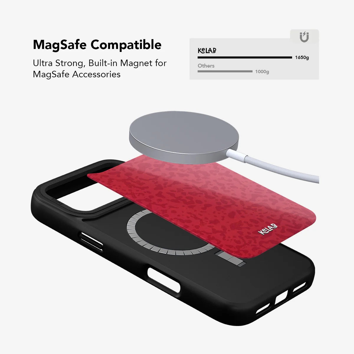 Velvet Vandal | Red Abstract Camo Pattern Phone Case
