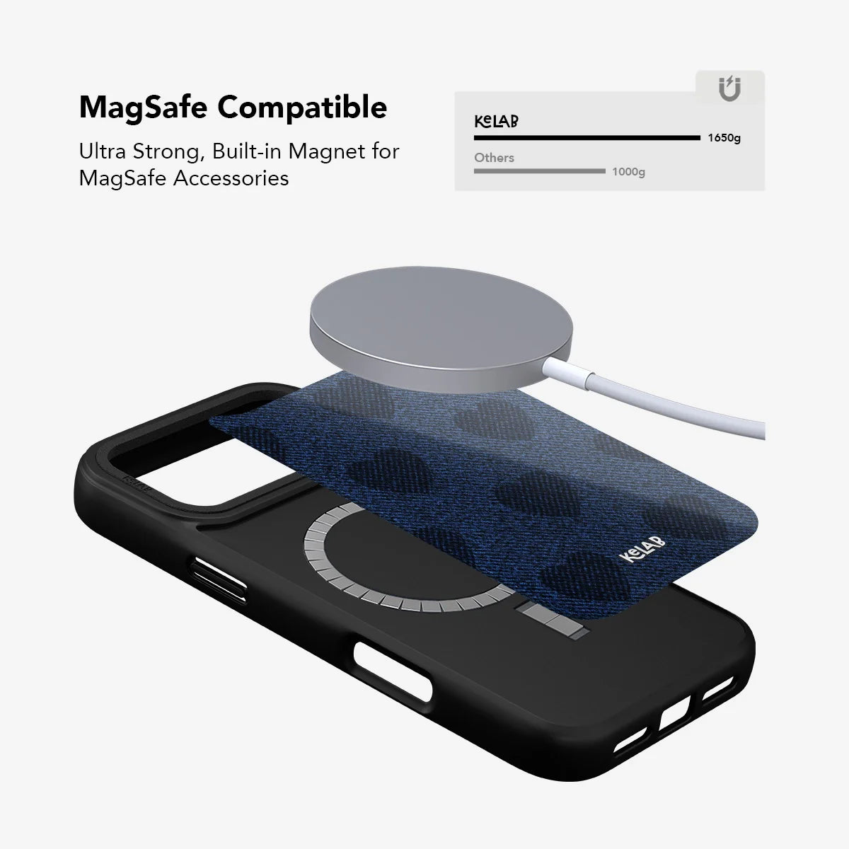 Indigo Crush | Denim Heart Y2K Phone Case