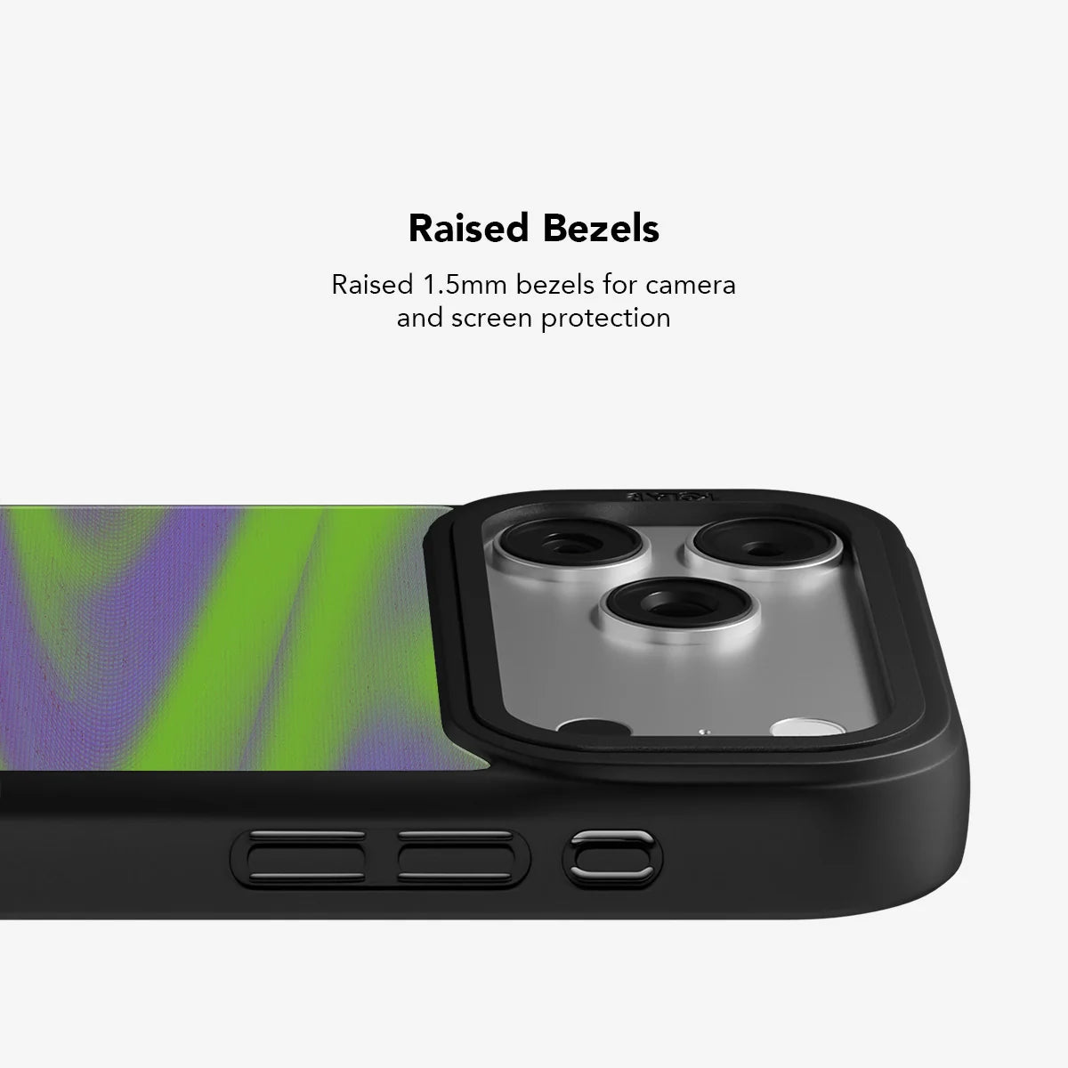 Purple Haze | Y2K Neon Green Phone Case with Futuristic Style