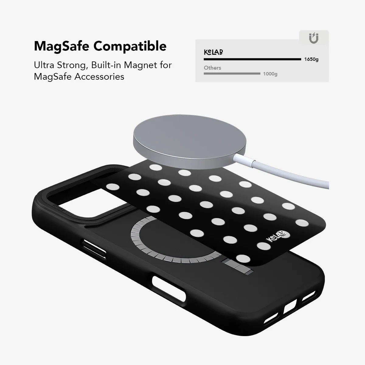 Domino Theory | Black White Polka Dot Phone Case