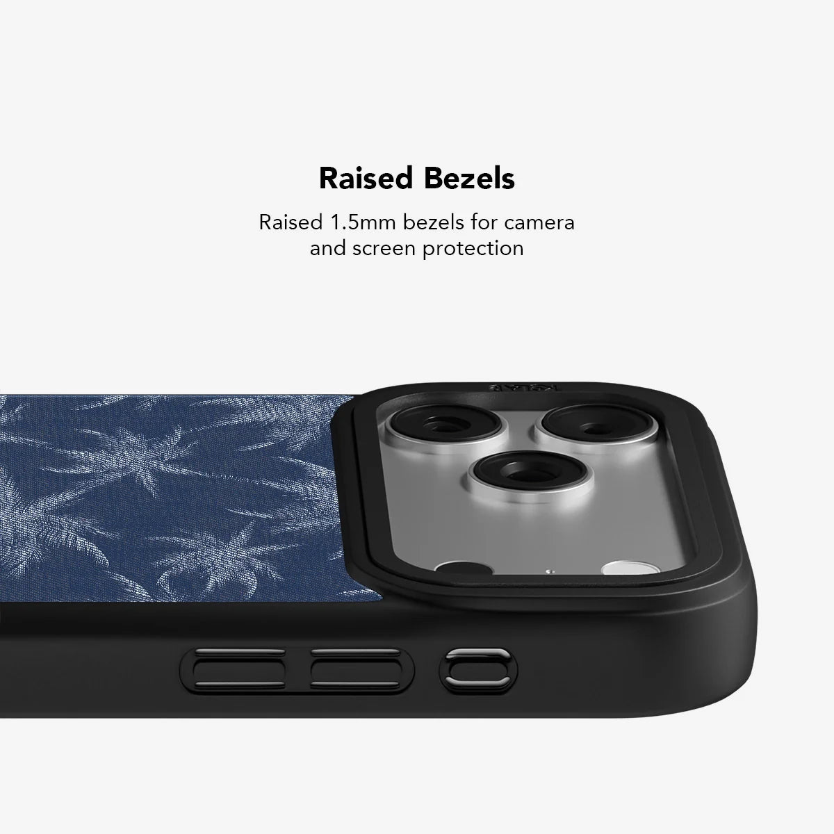 Denim Tree | Denim Blue Patterned Phone Case