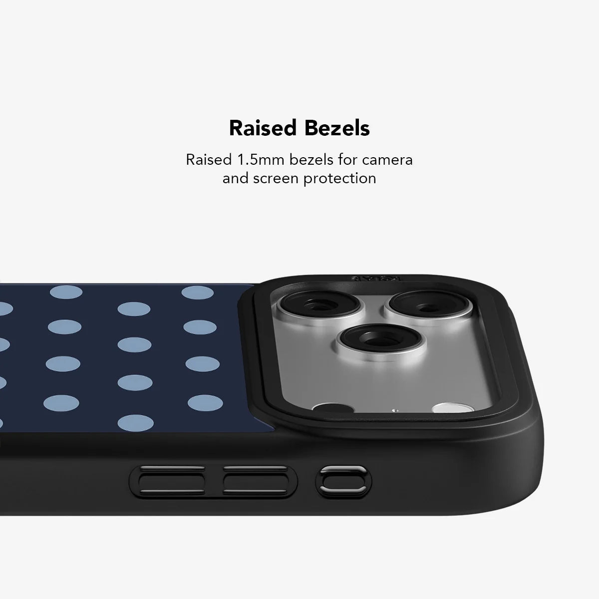 Abyssal Dot | Blue Polka Dot Phone Case
