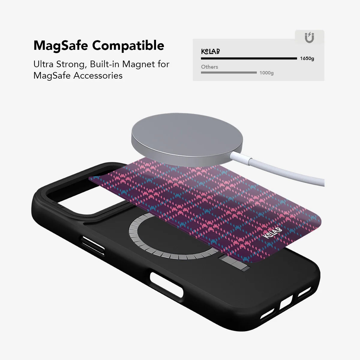 Orchid Tweed | Purple Plaid Phone Case