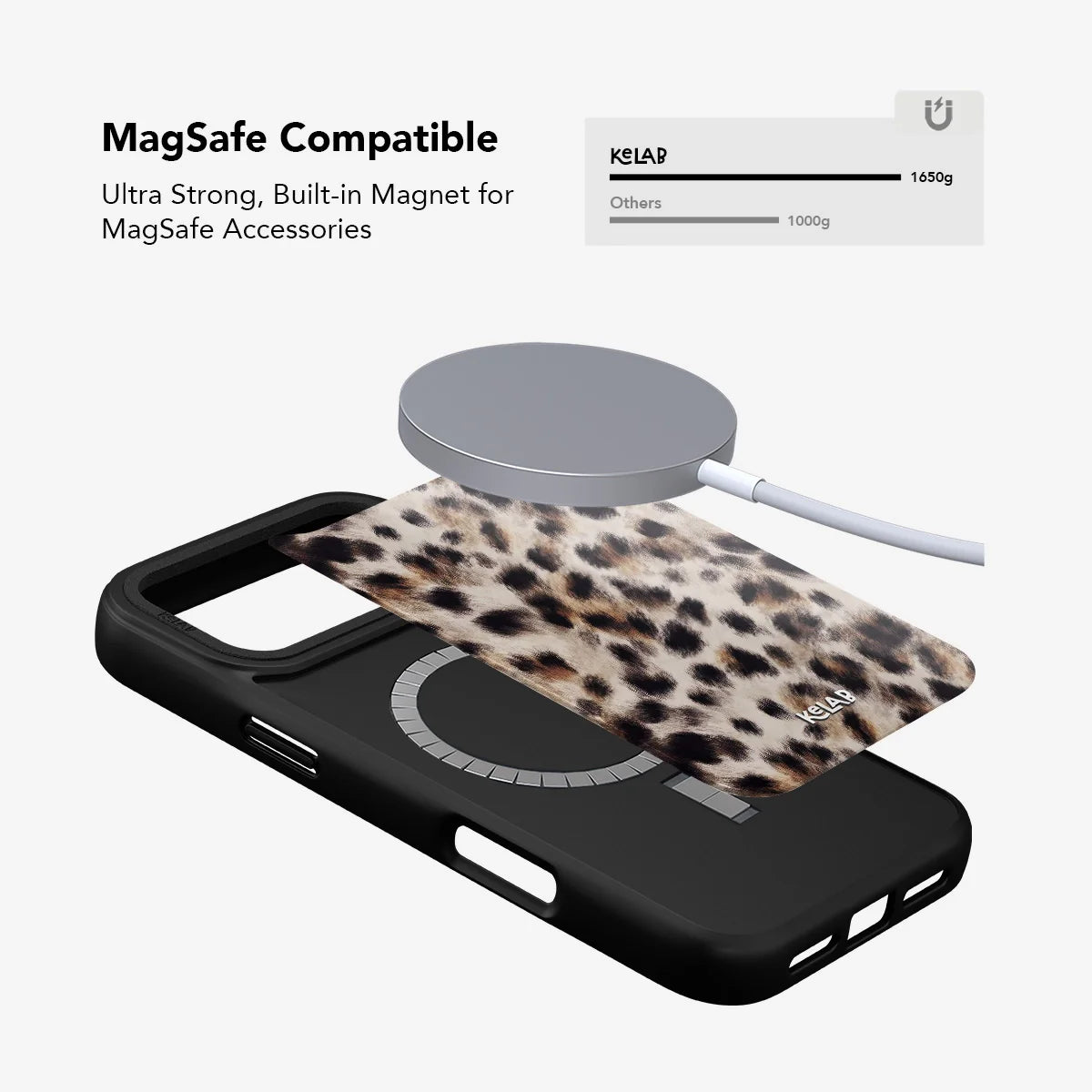 Arctic Aristocrat | Cheetah Print Phone Case