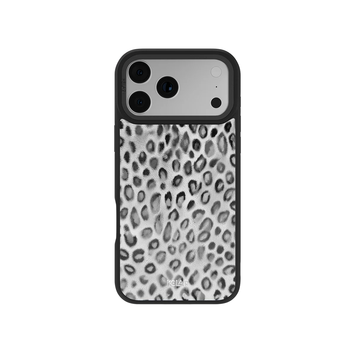 Platinum Predator | Silver Cheetah Print Phone Case