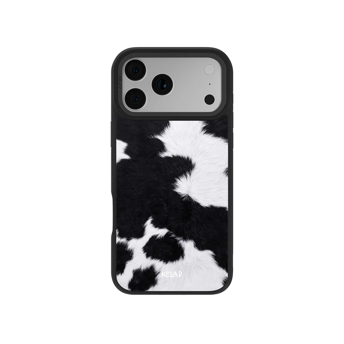 Cow Bell | Black & White Cow Print Phone Case