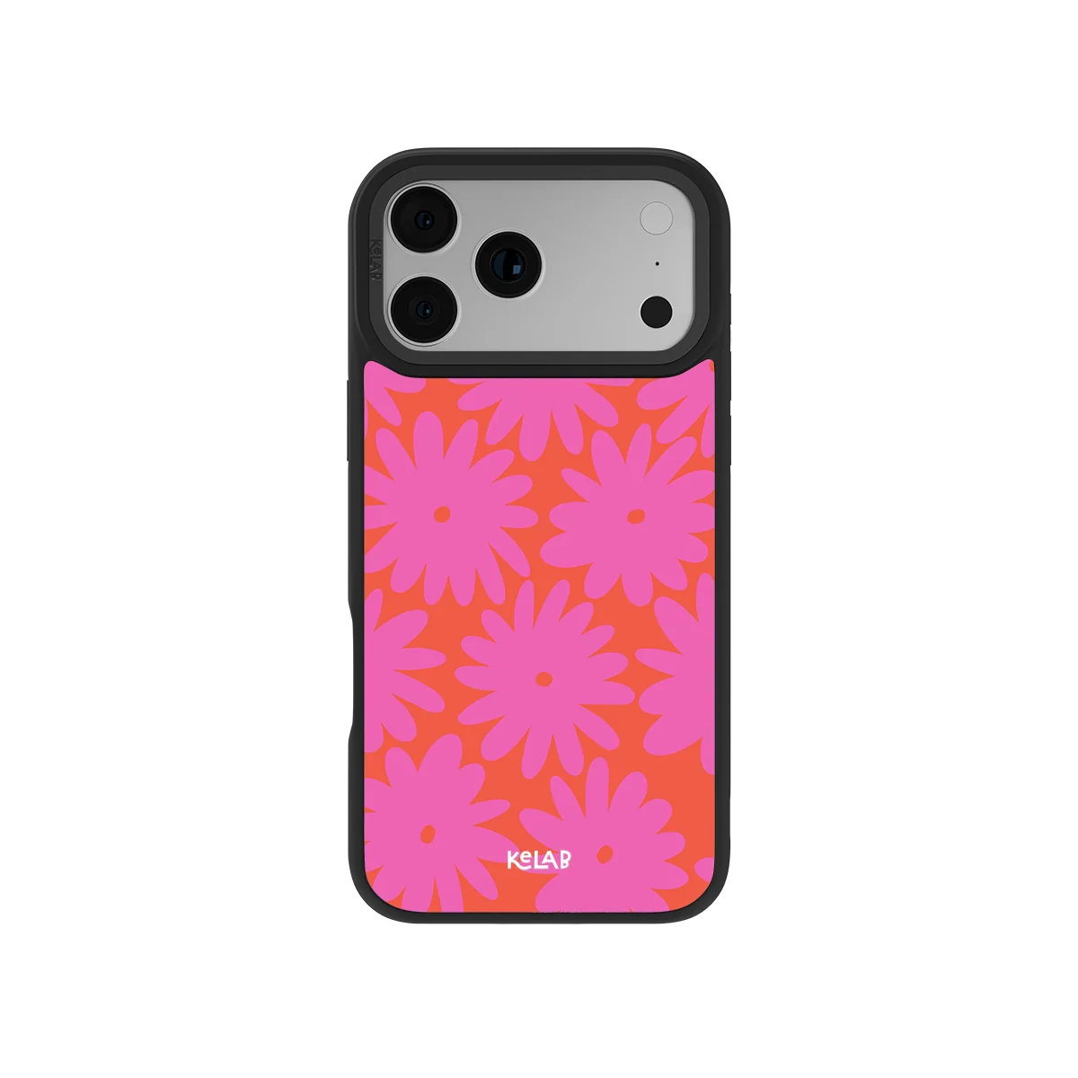 Sunflare Daisy | Retro Pink Floral Phone Case