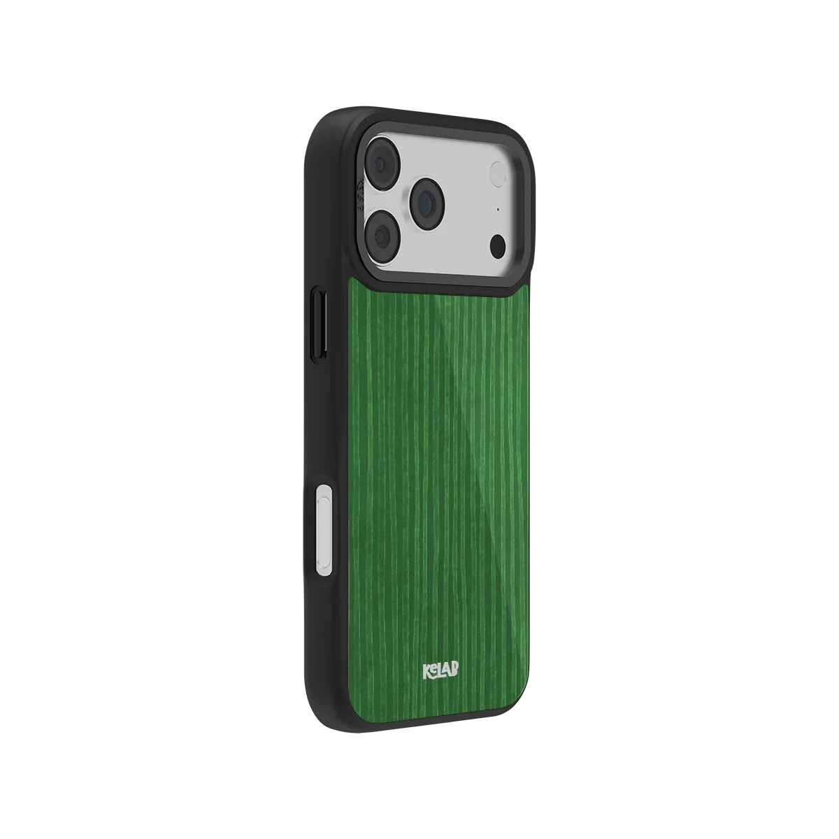 Emerald Drip | Green Stripe Pattern Phone Case