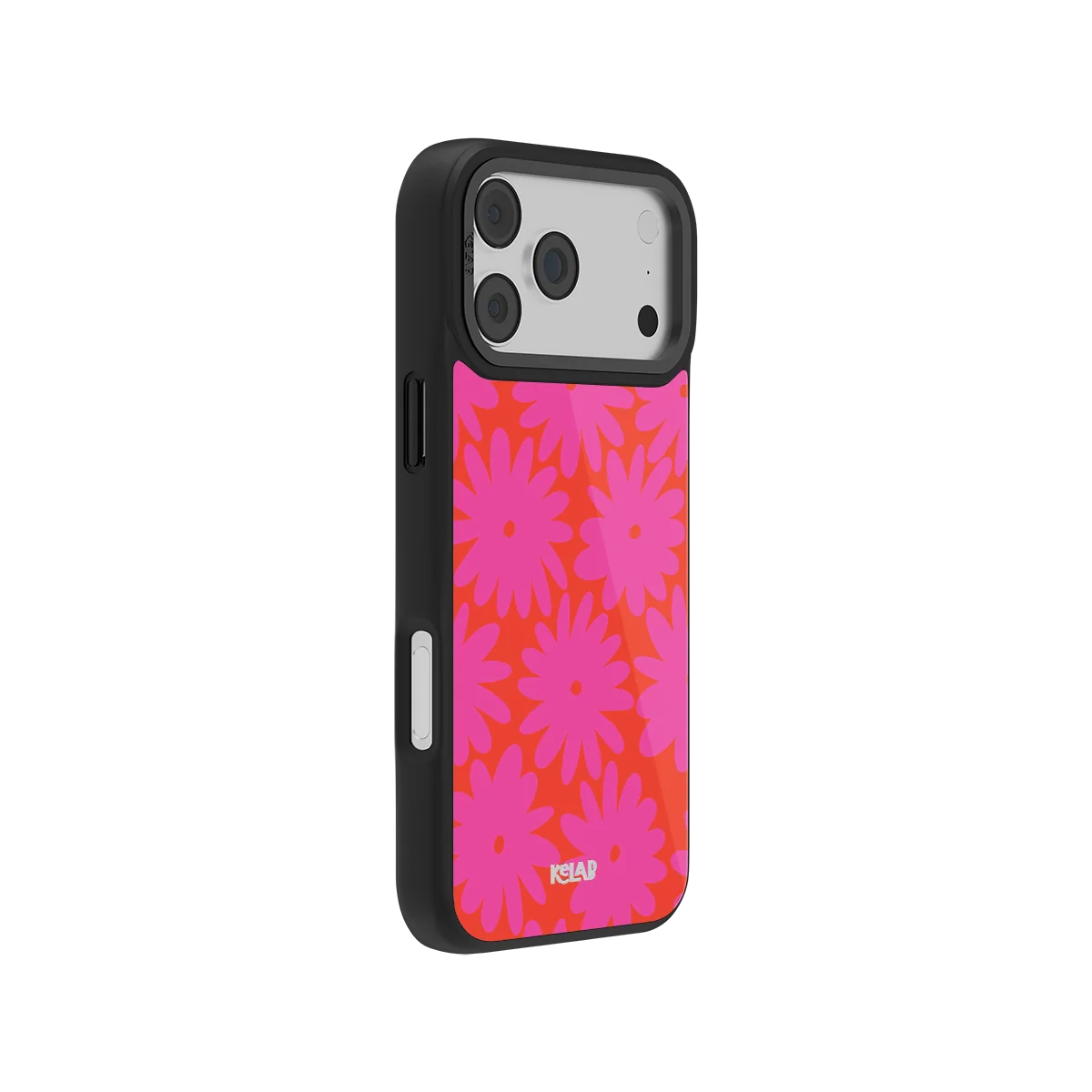Sunflare Daisy | Retro Pink Floral Phone Case