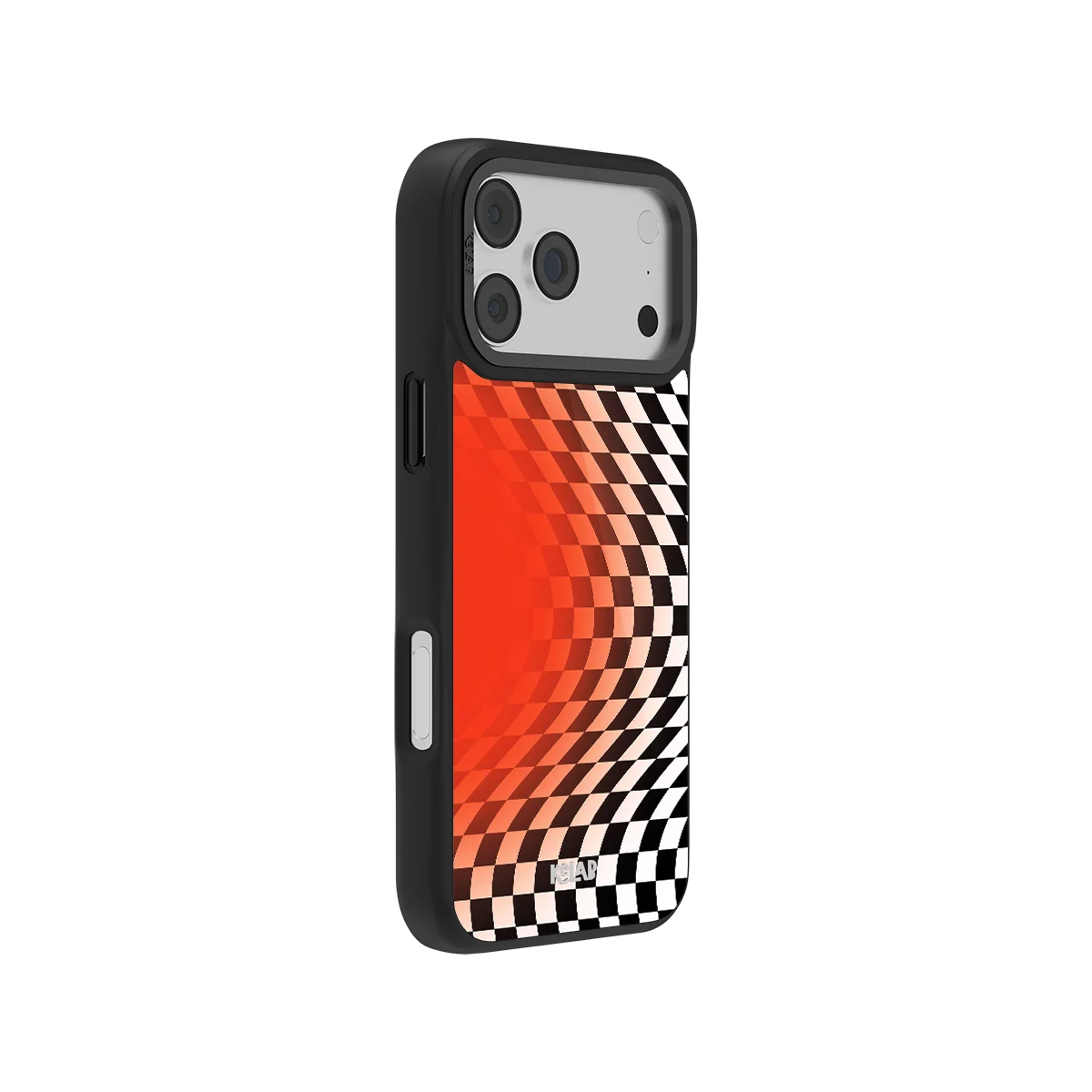 Sunflare | Orange Checkered Phone Case