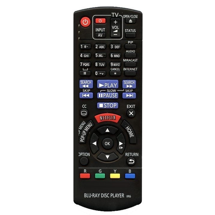Panasonic N2QAYB000953 Blu-ray Remote Control