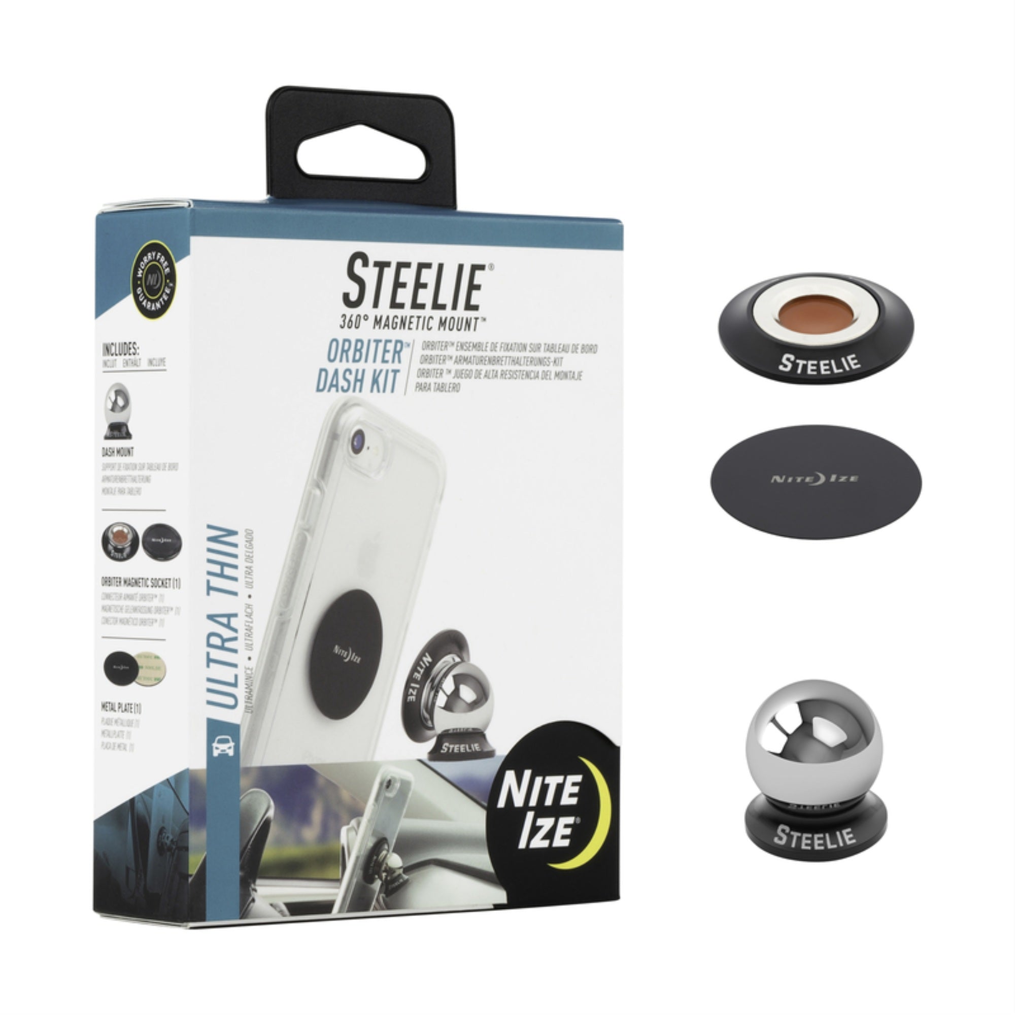 DASH KIT BLACK CAR MOUNT (Pack of 1)