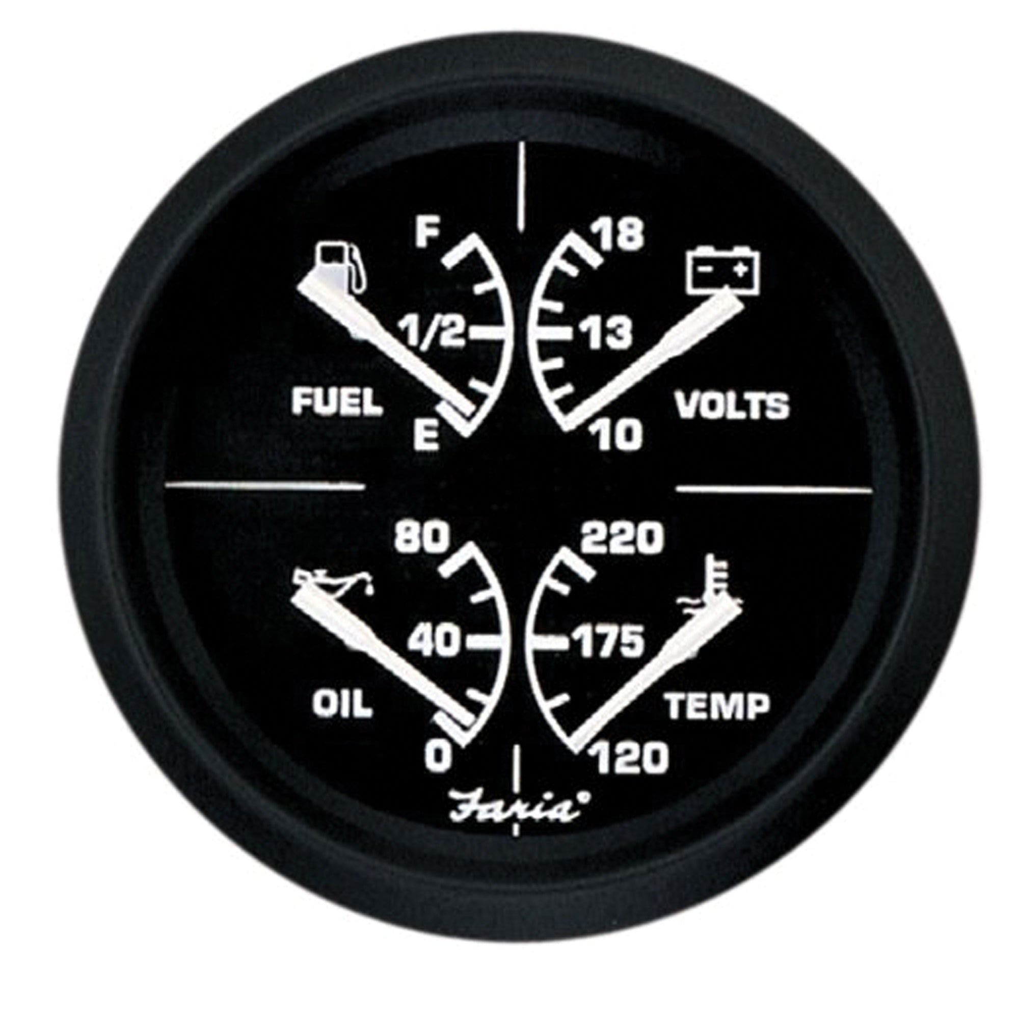 Faria 32851 Combo Gauge - Euro,WBAUVB0068MZJ14