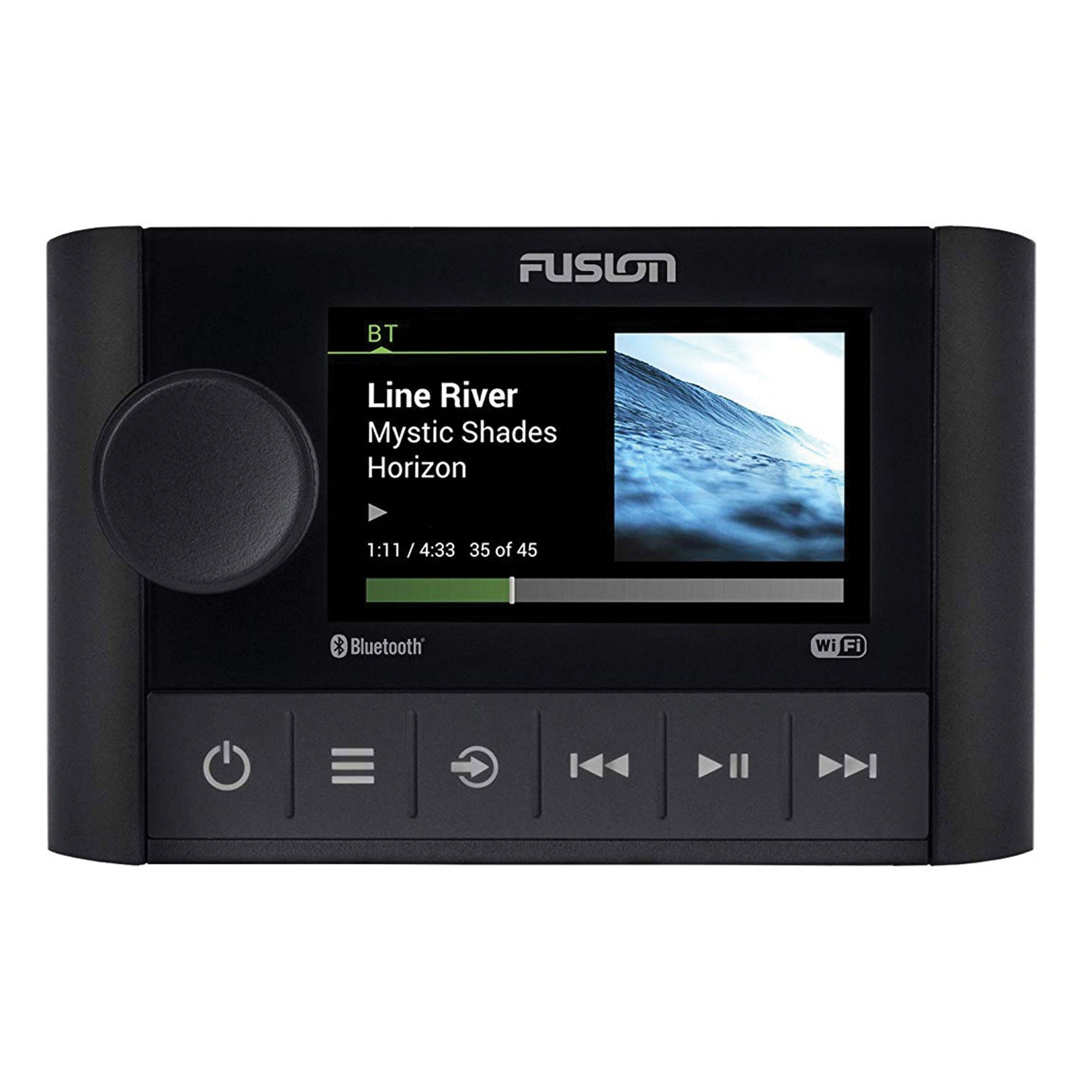 Fusion 010 01983 00 Ms Srx400 Apollo Series Zone Stereo/Remote   2 7/10'' Lcd Color Display