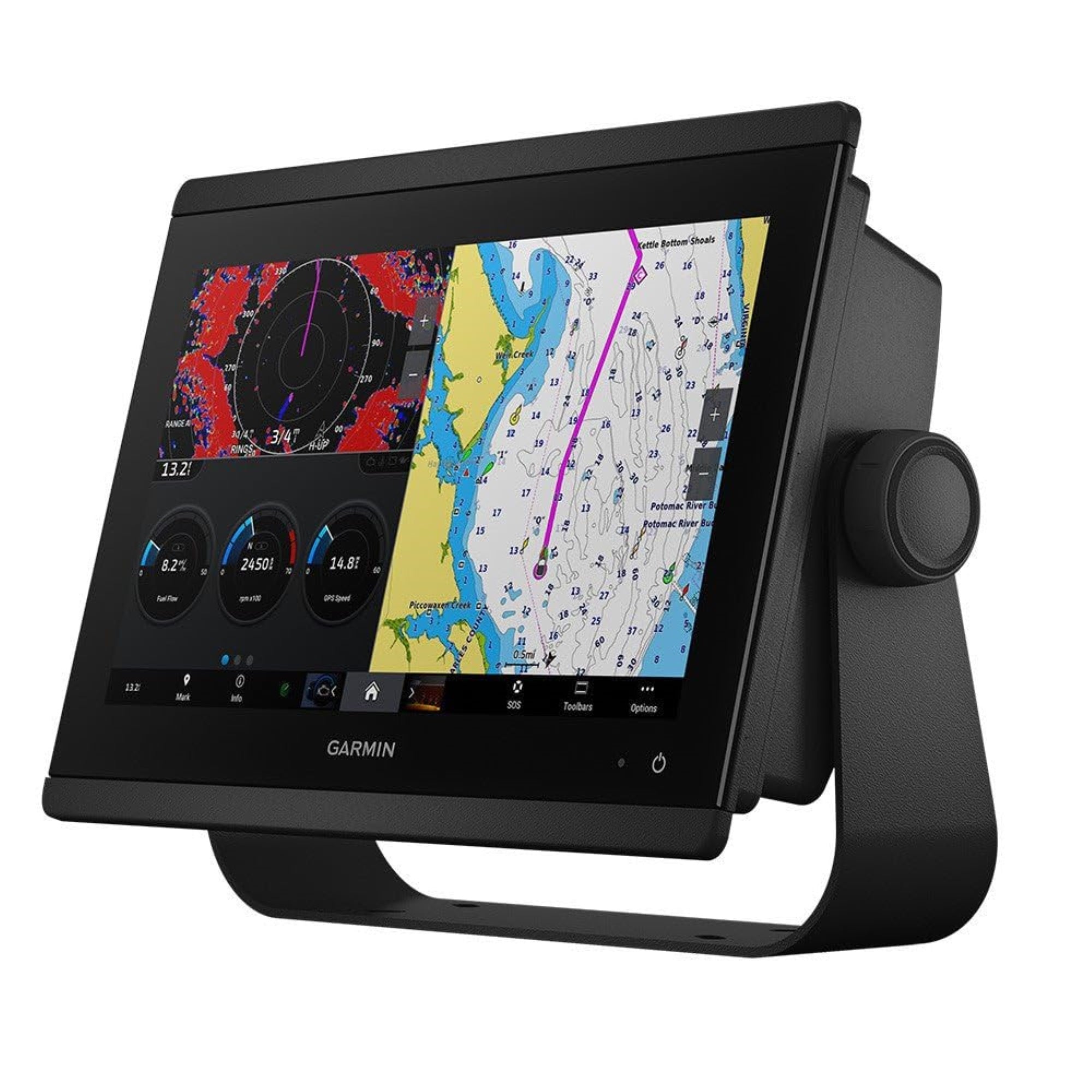 Garmin 010 02092 50 Gpsmap 8612 With Mapping   12'', Navionics+