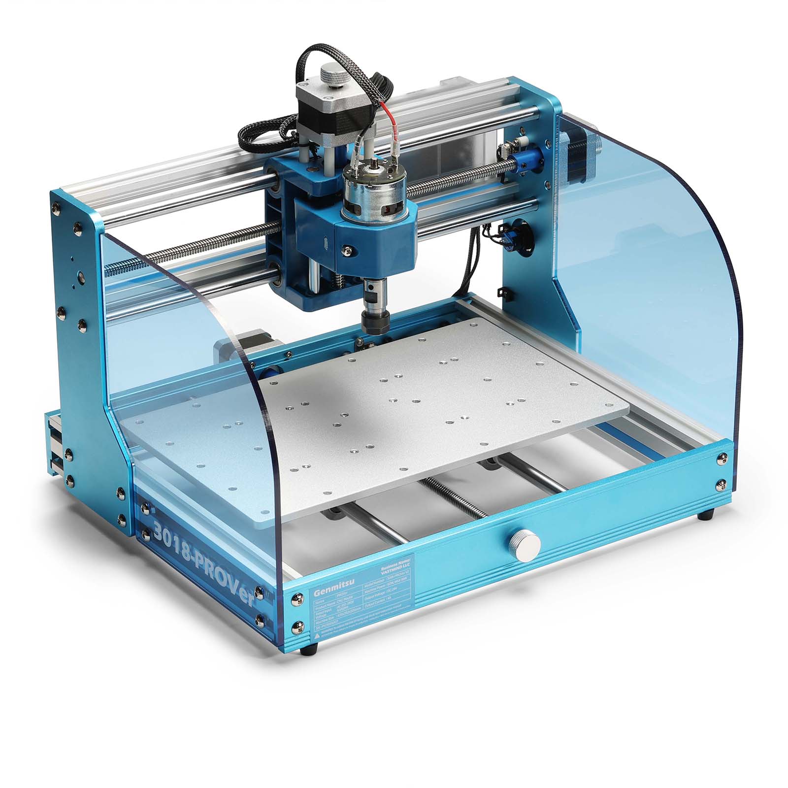 3018-PROVer V2 Desktop CNC Router Kit, Semi Assembled For Entry Level User