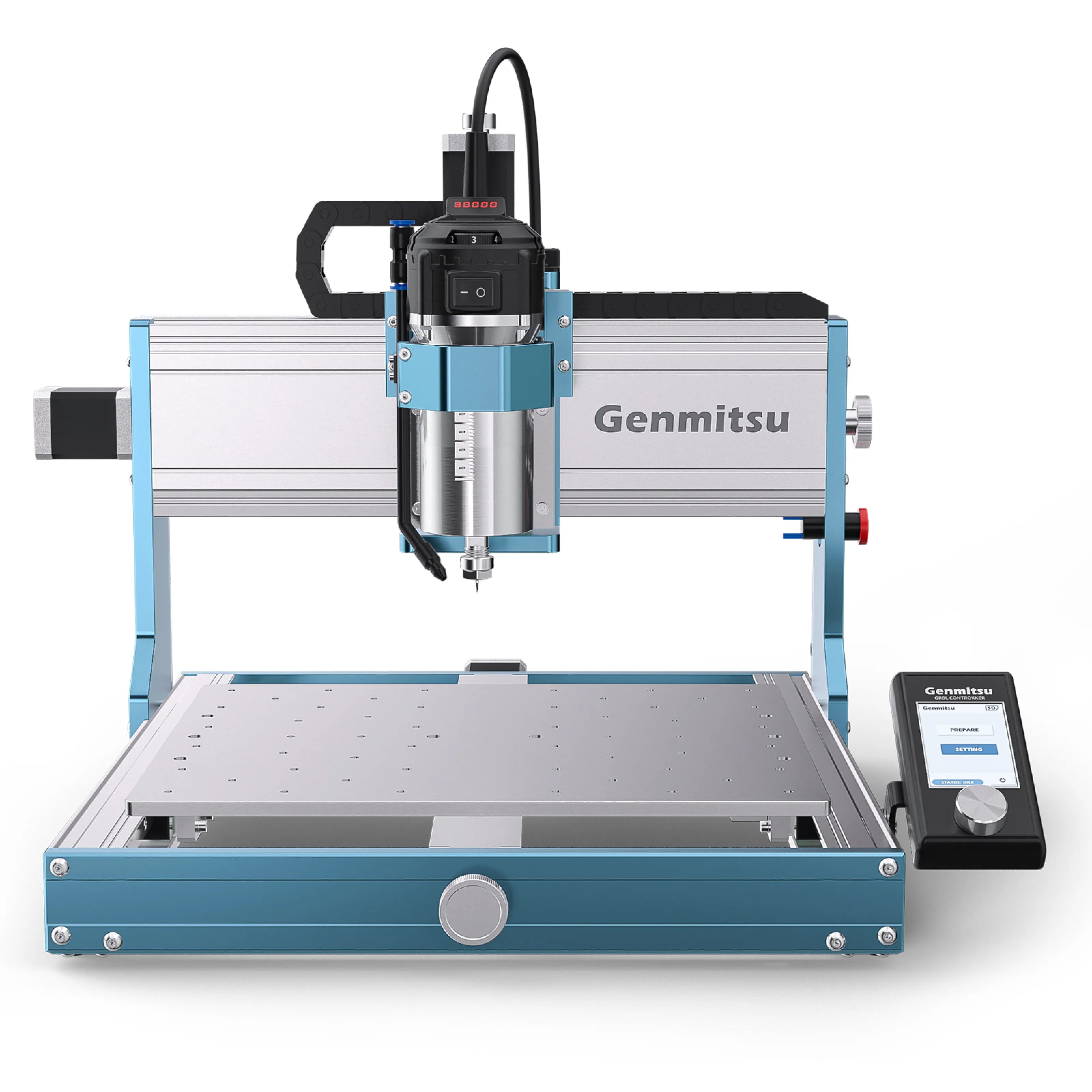 3030-PROVer Ultra Desktop CNC Router for High Precision Metalworking, with Linear Guide & Ball Screw Motion