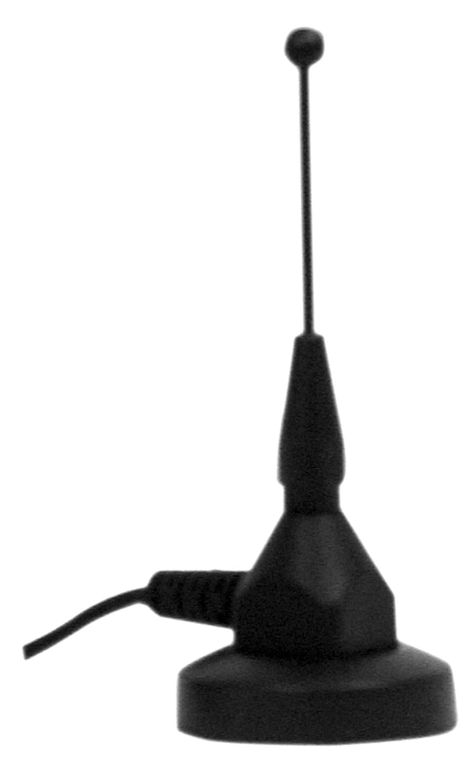 TRACKER- 800 & 1900 MHZ DUAL BAND LOW PROFILE BLACK MINI MAGNETIC MOUNT CELLULAR ANTENNA KIT WITH COAX CABLE & FME CONNECTOR