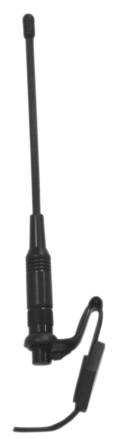 TRACKER 800 & 1900 MHZ DUAL BAND HIGH PERFORMANCE BLACK WINDOW CLIP MOUNT CELLULAR ANTENNA KIT WITH COAX CABLE & FME CONNECTOR