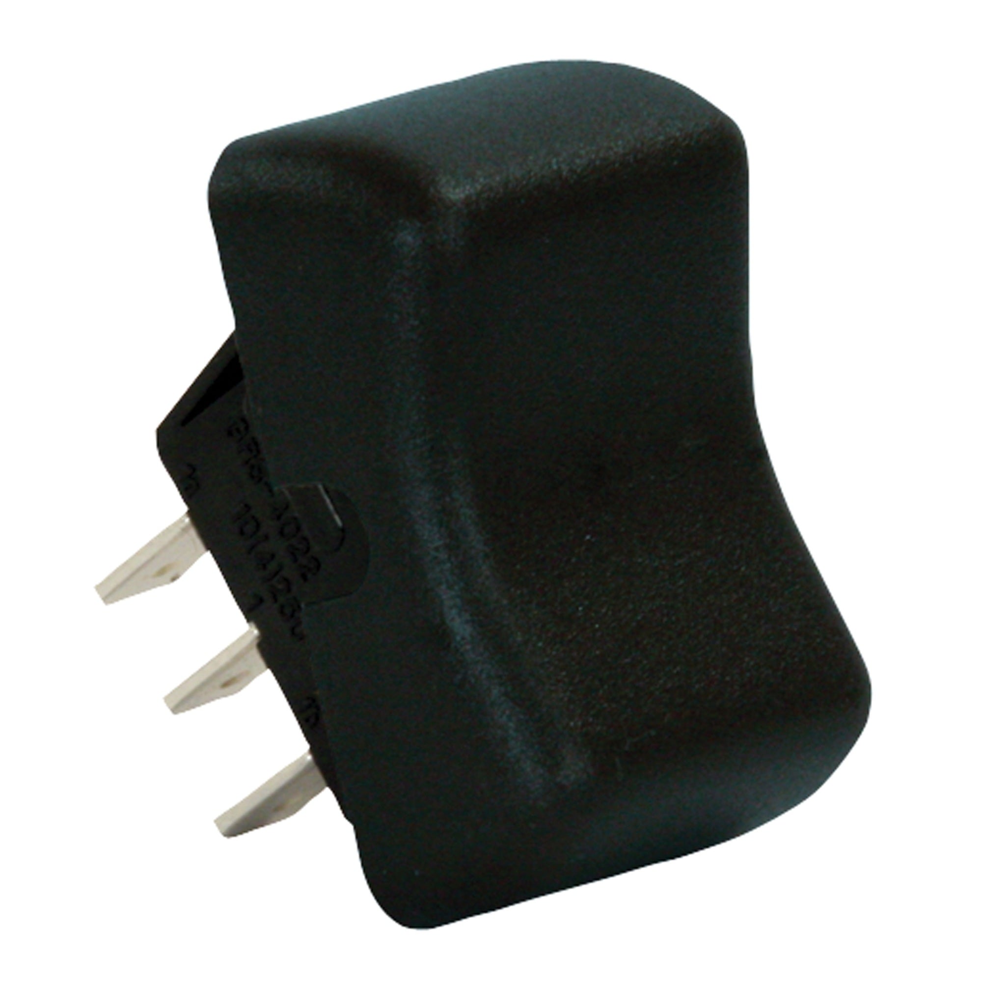 JR Products 13055 DPDT On/On Switch  Black