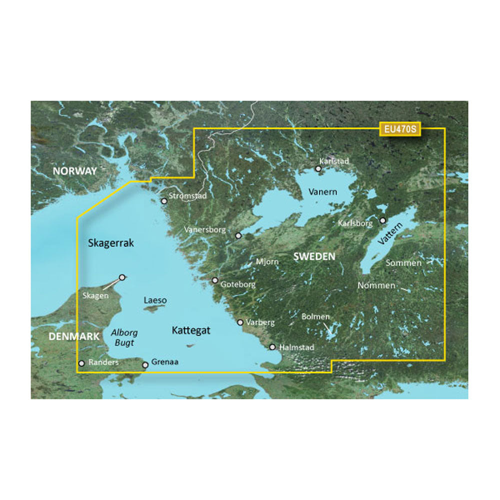 Garmin Bluechart&Reg; G3 Vision&Reg; Hd - Veu470S - Stromstad To Halmstad - Microsd&Trade;/Sd&Trade;,WBEEAA001342228