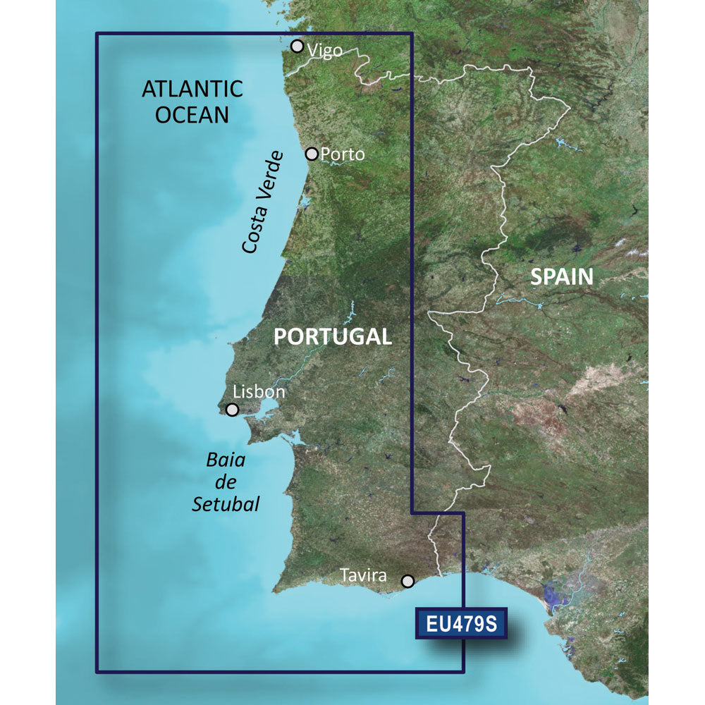 Garmin Bluechart&Reg; G3 Vision&Reg; Hd - Veu479S - Portugal - Microsd&Trade;/Sd&Trade;,WBEEAB00X0X8H5O